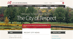 Desktop Screenshot of ci.reynoldsburg.oh.us